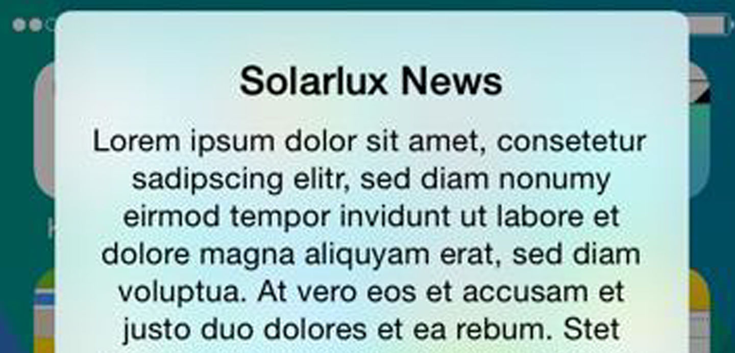 Content for apps
