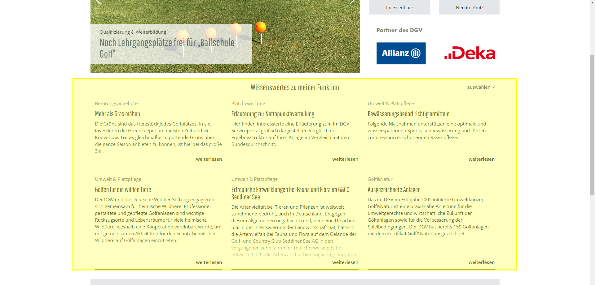 CONTENS Service Portal Personalization